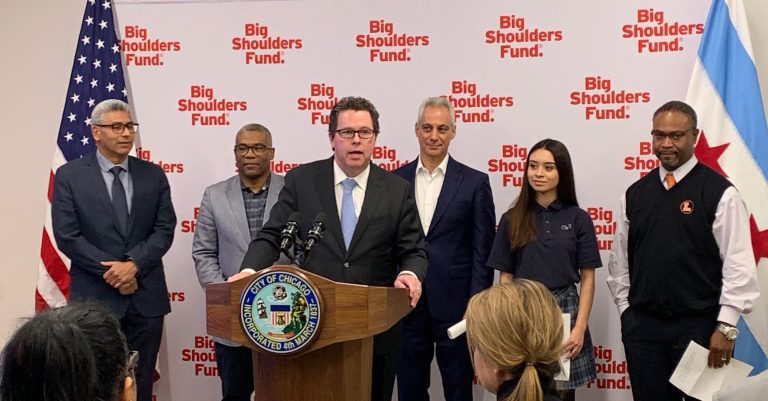 Mayor Emanuel and City Colleges Chancellor Juan Salgado Announce Big Shoulders Fund Partnership That Will Expand the Star Scholarship Program