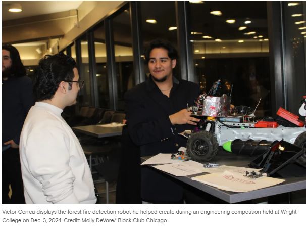Block Club Chicago Reports: Wright College’s Engineering Program, A Model For Diversity, Expands To 4 Other City Colleges