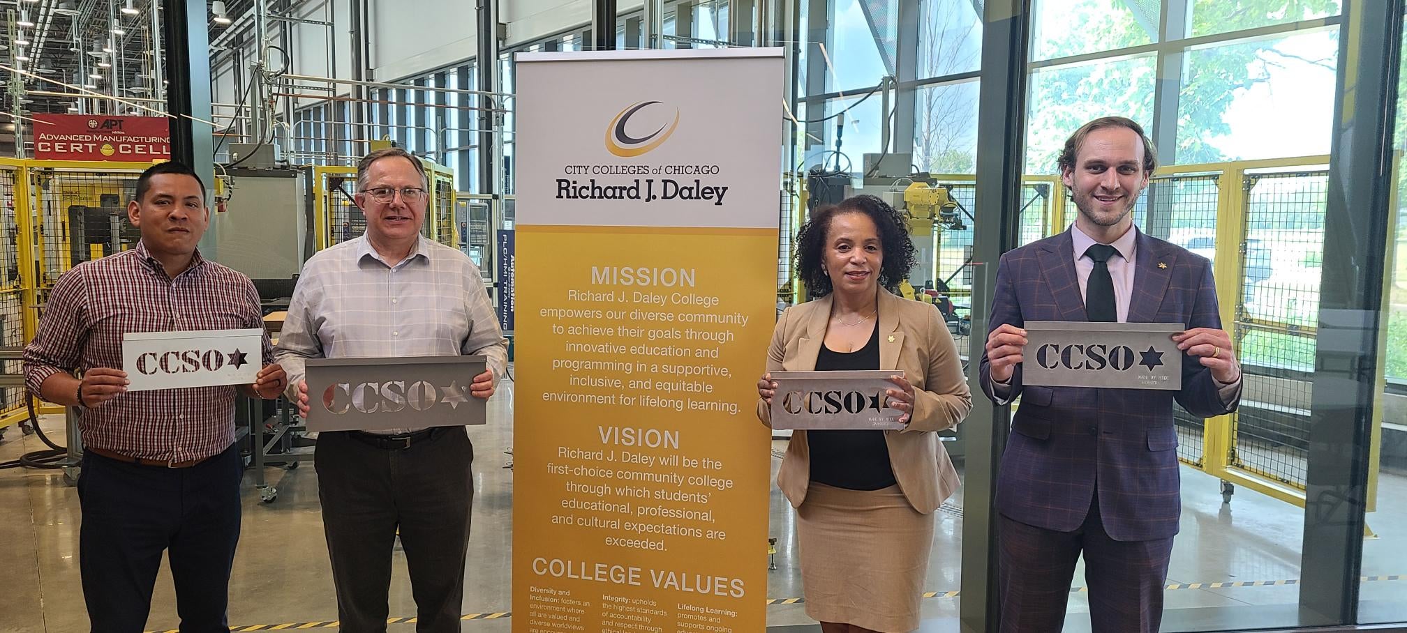 Daley College Students Use Manufacturing Skills to Help Stop Catalytic Converter Thefts