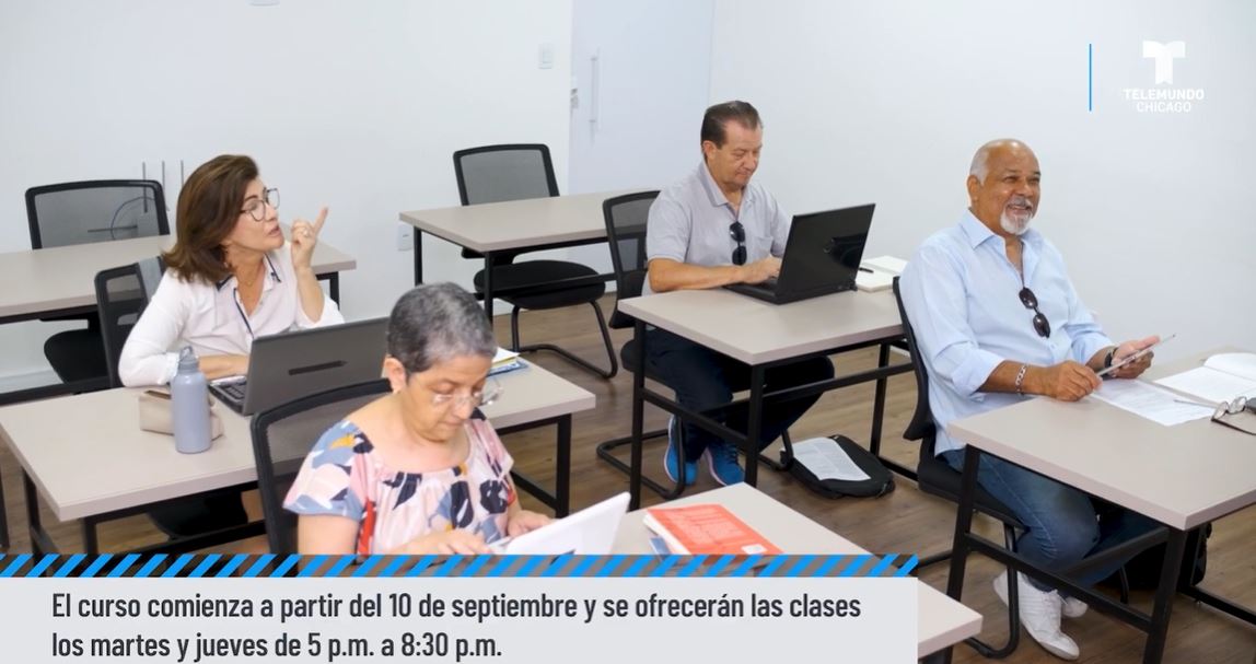 Telemundo Chicago reports: Consulado de México abre inscripción para curso gratis de inglés en Chicago