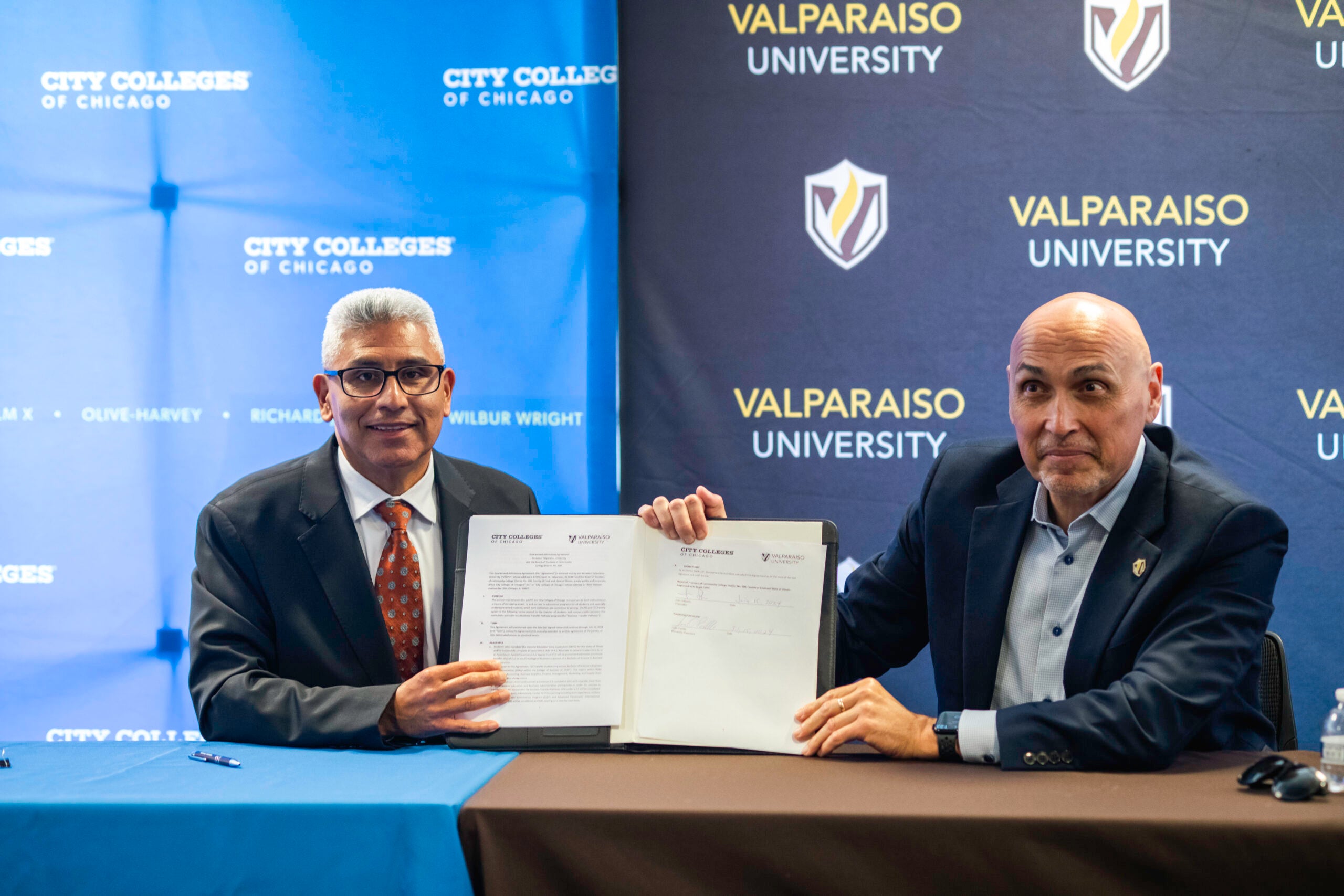 City Colleges of Chicago and Valparaiso University Announce a Guaranteed Admissions Agreement for Students Pursuing a Higher Degree in Accounting, Business Analytics, Finance, Management, and Marketing