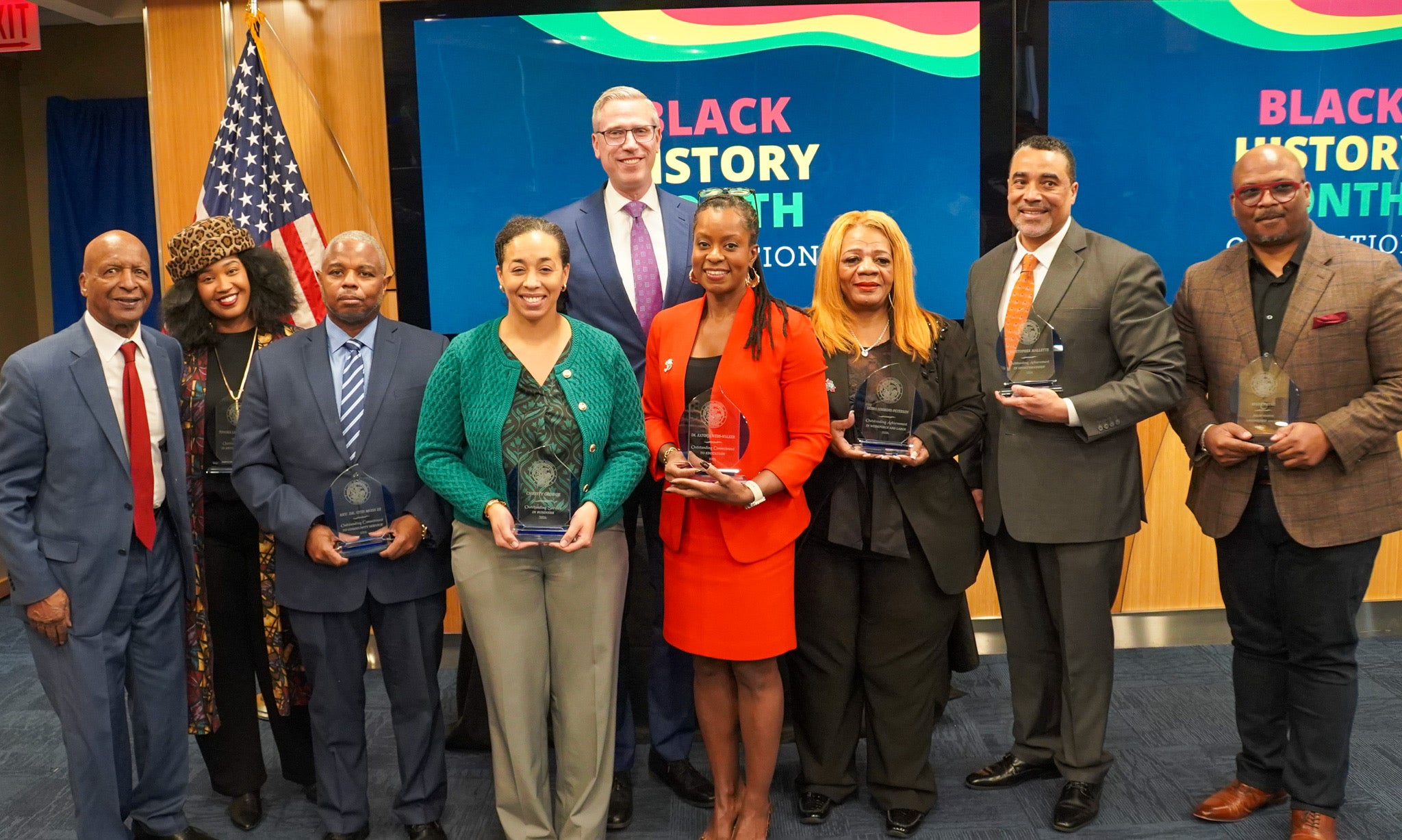 State Treasurer Michael Frerichs Presents Awards to Dr. Katonja Webb Walker and other Chicago Leaders in Honor of Black History Month