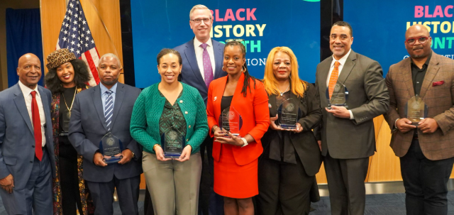 State Treasurer Michael Frerichs Presents Awards to Dr. Katonja Webb Walker and other Chicago Leaders in Honor of Black History Month