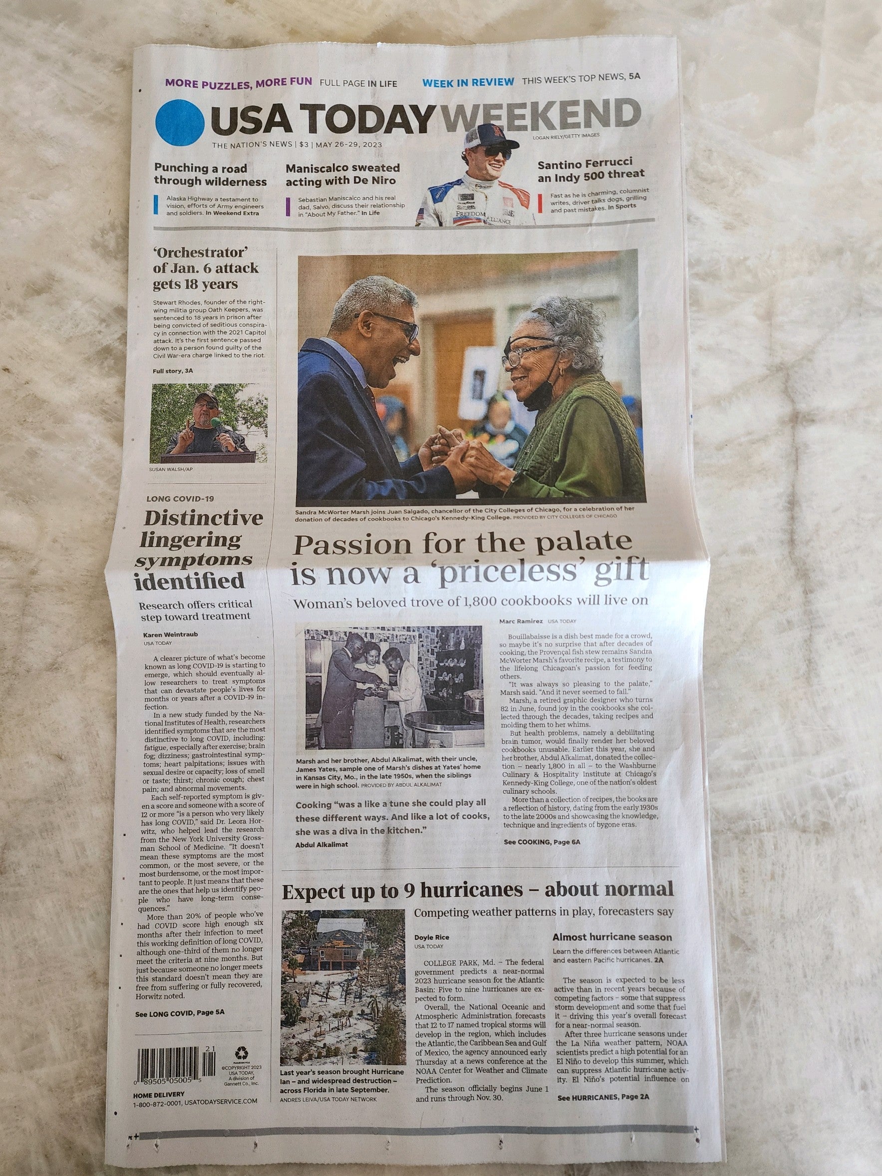 USA Today Highlights Donation to Kennedy-King College on the Newspaper's Front Page